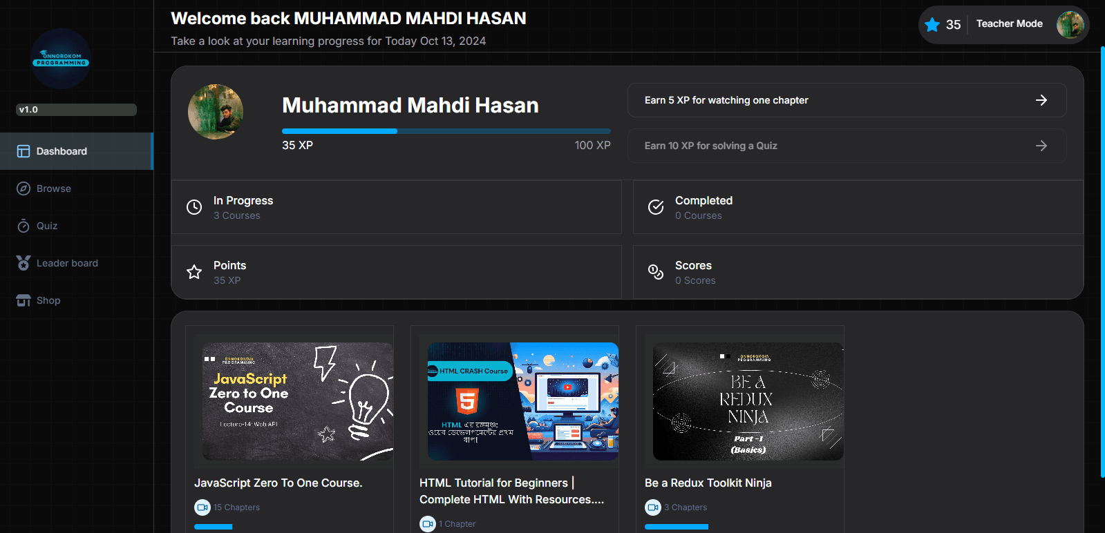 Learning Management System